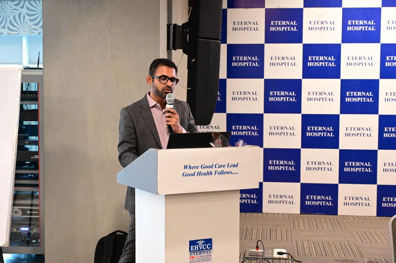 Dr. Sagar at Conference